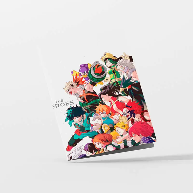 Рисунок 2 - Обложка на паспорт anime Моя геройская