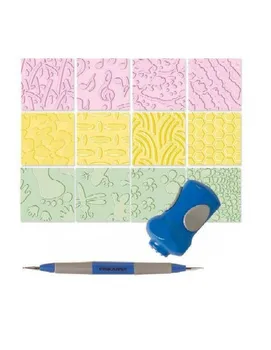 

Set 6 plates texture + stylus + tool texturing