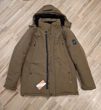 Los hombres de invierno de 2020 nuevo Casual largo grueso con capucha de lana con capucha Parkas a prueba de agua chaqueta de abrigo de los hombres prendas de vestir de moda bolsillos Parka chaqueta 46-58