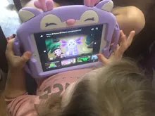 Kids Case for iPad 2 3 4 Soft Silicon Child Lovely Stand Tablet Cover for Ipad 6th 9.7