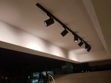 Track-Light Spotlight-Fixture Clothing Shop Store 220V Led COB Whole-Set for Home 12/20/30/40w-rail-spot