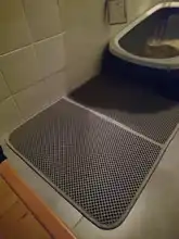 Alfombra de cama Gato de doble capa para gatos tapete de arena para mascotas, plegable, impermeable, antideslizante, Alfombra de cama para mascotas, envío rápido