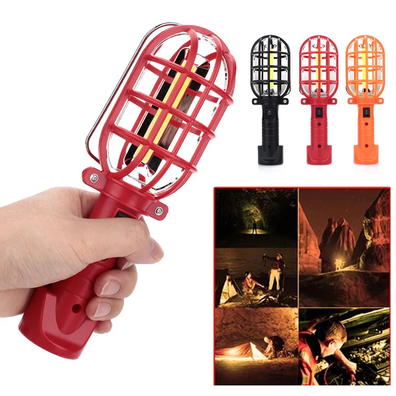 

Auto Repair Light Camping Lights COB LED 16LED ABS Plastic Warning Lamp Flashlight Outdoor Travel Hiking Torch
