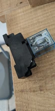 Electromagnetic-Relay Base Din-Rail-14-Pins MY4NJ AC220V Coil DC12V 4NC 4NO Small 1set
