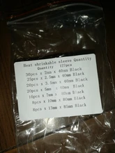 Cable Tube-Tube Assortment-Kit Electrical-Wire-Wrap Heat-Shrink-Sleeving Shrinkage Waterproof