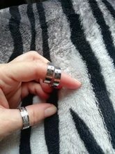 Anillo de acero inoxidable con letras, de Color plateado diseño romántico, corazón, boda, pareja, regalo de San Valentín, 2020