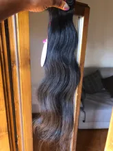Pelo indio Virgen sin procesar, pelo Natural liso y sedoso, suave, 12-28 pulgadas, Mayflower, Original