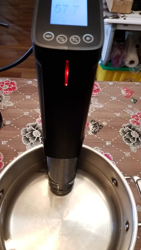 Inkbird Sous Vide WI-FI Culinary Cooker 1000W 正確な温度のフォトレビュー