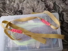 1 Uds. De tirachinas al aire libre de 0,65mm-1,0mm de grosor, tubería elástica deportiva de goma, banda de catapulta para caza