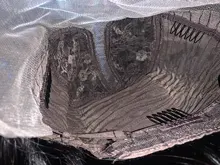 Puromi 13x1 4x1 medio de malla con división pelucas brasileñas no Remy pelucas de cabello humano T parte de encaje peluca 10-28 pulgadas Pre arrancado