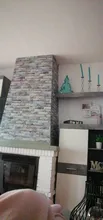 Self-Adhesive Wallpaper Vinyl Living-Room Stick Decor Haohome Peel Brick for And