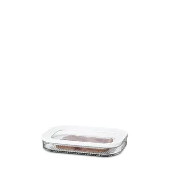

MEPAL kitchen pot Modula for fiambres ideal for storing in the fridge. Transparent and with window on lid to see phasilm