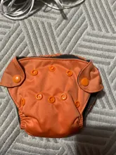 Feliz flauta recién nacido pañales pequeño AIO pañal de tela de carbón de bambú refuerzos dobles interior PUL a prueba de agua exterior Fit 2- 5KG bebé