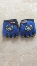Pudcoco-guantes de malla para ciclismo para niños y adultos bicicleta, guantes cortos de deporte de bicicleta, 4 colores