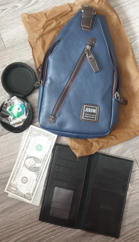 תיק כתף מעור אופנת 2019 photo review