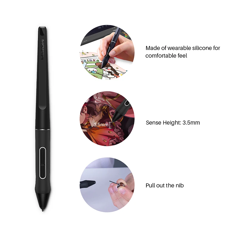 HUION PW517 Graphic Tablets Pen Digital Pen Touch Screen