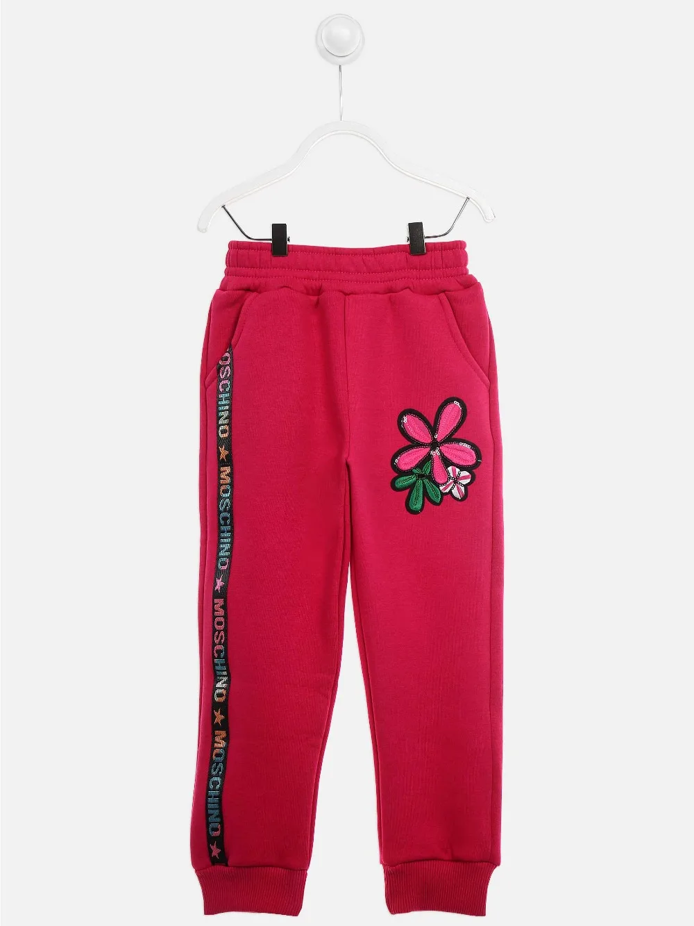 019-1553-022 fuşya-Kışlık-Kız-Çocuk-Eşofman-Altı