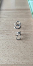 VKME-pendientes de estrella de oro sin Piercing para mujer y hombre, pendientes de Clip para la oreja de cartílago falso Simple, joyería con Clip