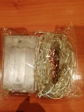 Fairy-Lights Battery-Operated Party-Use Copper 60-Star Outdoor LED Xmas Long for Silver-Color