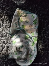 Manta envolvente para recién nacido + sombrero, manta de algodón para recibir al bebé, ropa de cama, saco de dormir infantil de dibujos animados para 0-6 meses
