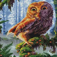 Алмазная мозаика GF 561 Сова 40*50