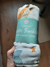 Elinfant-Toalla de baño de 2 capas para bebé recién nacido, 100% de algodón, 120x120cm, edredón de muselina, venta al por mayor, envío directo