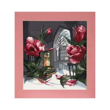 

1188 set for embroidery alisena 'sand watch', 37*40 cm