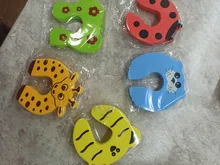 Door-Stopper Card-Lock Finger-Protector Newborn-Care Animal Baby-Safety Security Child