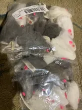 False-Mouse Simulation-Mice Noise-Playing-Toys Rabbit-Fur Kitten For Cats Pet-Supplies