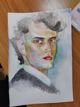 Superior 18/25/33/42Color sólido pintura acuarela con cepillo de agua portátil acuarela pigmento para principiantes dibujo suministros