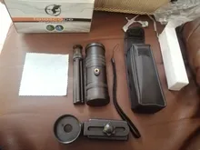 Telescopio Monocular 4K 10-300X40 con superteleobjetivo, telescópico portátil para acampar, visión nocturna, astronómico, envío directo