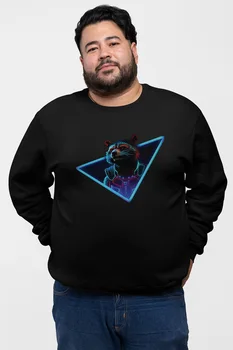 

Angemiel Wear Rocket Raccoon Black Men 'S Sweatshirt
