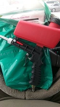 Pistola de chorro de arena antióxido, neumática de mano, protección contra chorro de arena por gravedad, Mini herramientas de aire