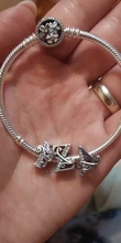 Charms Bangle Bracelet Beads Jewelry-Making Design Women 100%Real-Sterling-Silver Original