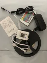 LED luces de tira RGB Bluetooth WIFI 5-20M impermeable SMD 2835/5050 DC 12V cinta Flexible Neno para decoración de la habitación de tiras Led
