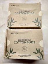 Makeup-Cotton-Swab Buds Wood-Sticks Ears-Cleaning Microbrush Health-Care-Tools Nose 400pcs--2packs