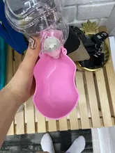 280 518ml Foldable Plastic Pet Dog Water Bottle For Dogs Cats Travel Puppy Drinking Bowl