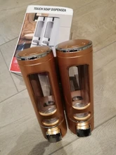 Shampoo-Dispenser Container Washroom-Accessories Liquid-Soap Shower Bath Wall-Mount Single/double-400ml