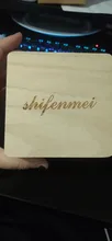 Shifenmei-relojes de madera para hombre y mujer, reloj de pulsera de cuarzo para parejas, con logotipo personalizado