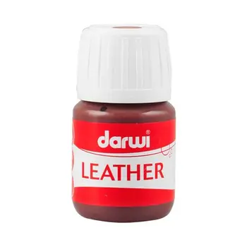 

Da0420030 paint leather for skin/leatherette, 30 ml Darwi (810 cocoa)