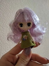 Mini muñeca de cuerpo normal DBS blyth, 10CM, BJD, regalo para niñas, juguete de anime, vestido aleatorio