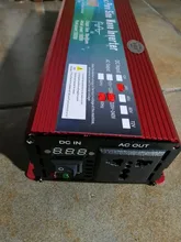 Inversor de onda sinusoidal pura, convertidor de energía Solar, transformador de voltaje DC 12v/24v a AC 110V/220V 1000W 1600W 2000W 3000W