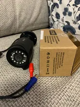 ZOSI-cámara de seguridad CCTV HD-TVI, lente de 1080mm, 24 LED IR, visión nocturna de 65 pies, cámara de vigilancia a prueba de polvo para exteriores, 3,6 P