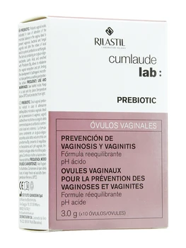 

Cumlaude LAB prebiotic Vaginal eggs 10 units. Indicated in case of changes in the balance of vaginal microbiota.