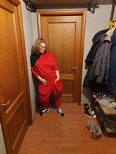 Loose Fit-Pants Harem Trousers High-Waist Women Fashion EAM Spliced Big-Pockets Tide