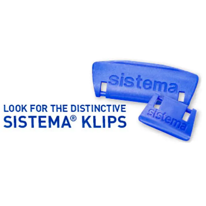 Контейнер двойной Sistema &quotKLIP IT&quot 350мл синий 1517|Лотки для хранения| |