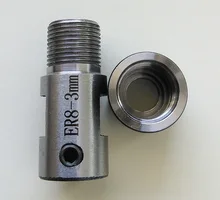 ER8 ER11 ER16 ER20 C10 C16 C20 C25 herramienta de soporte del eje del motor de eje 6mm 8mm 5mm 10mm para ER soporte de herramientas de máquina de grabado