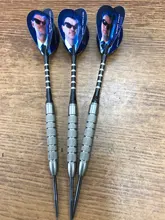 Ejes de dardos de aleación de aluminio, hileras de dardos, Color mezclado, rosca de 4,5mm, 6 uds.