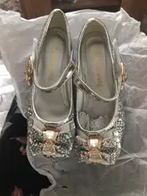 Zapatos de princesa para niñas, zapatillas con flores y brillantina para niñas pequeñas, incluye tacón alto y moño estilo mariposa, en azul, rosa y plata, talla 26-38