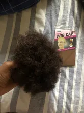 Cola de Caballo rizada Afro Puff, 100%, coleta de pelo humano brasileño con cordón con Clps para mujeres, negro Natural #2 #4, marrón